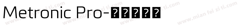 Metronic Pro字体转换